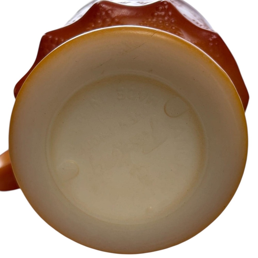 Vintage Fire-King Kimberly Mug Set of 3 Anchor Hocking Milk Glass Coffee Cups - Picture 9 of 13